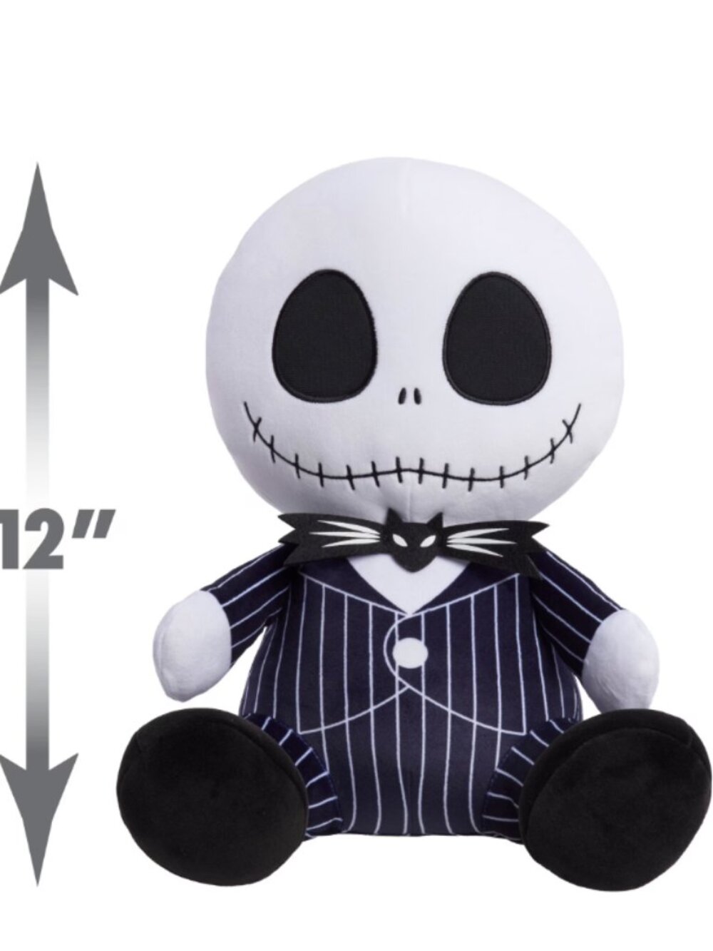 Disney Nightmare Before Christmas Jack Skellington 2-Lb Weighted Plush